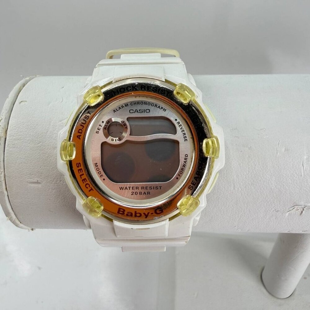 Casio Baby-G BG-3000 (Module 3196) – White / 20BAR Digital
